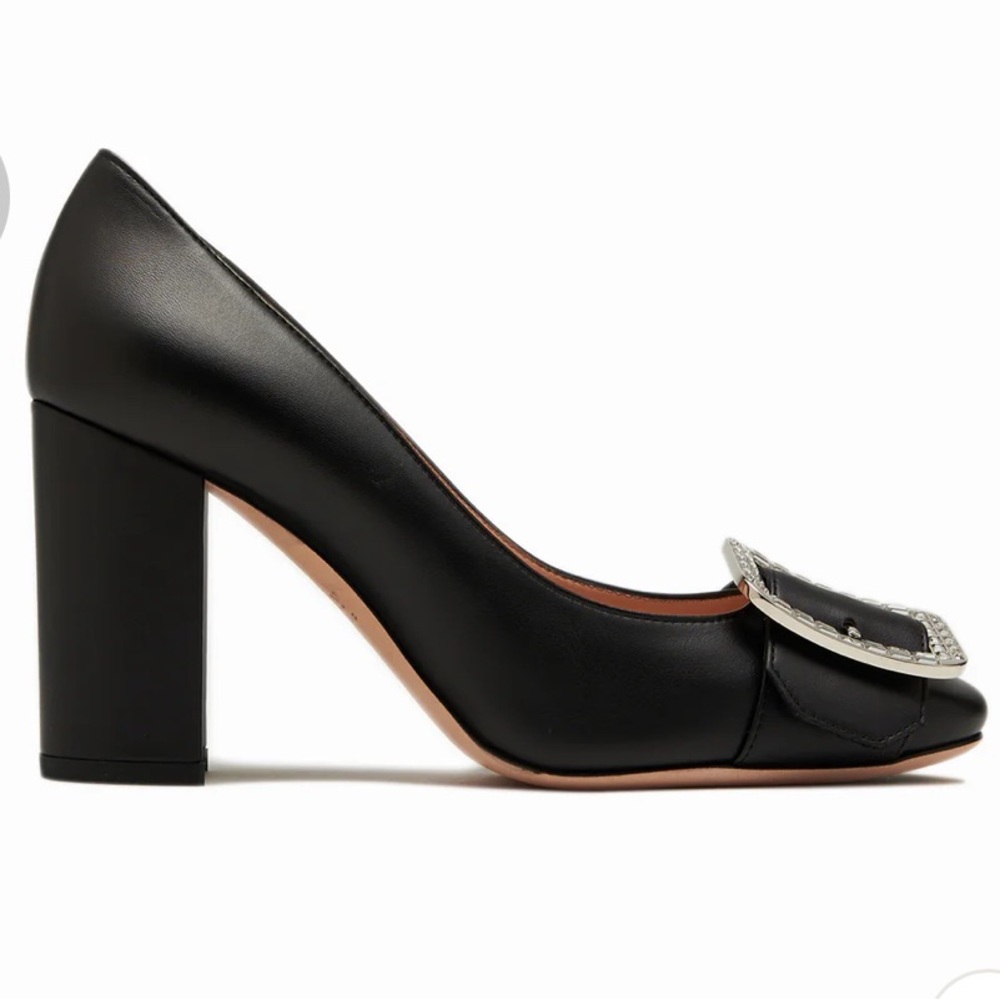 Bally Jackie pump in black with crystal buckle  size - 39